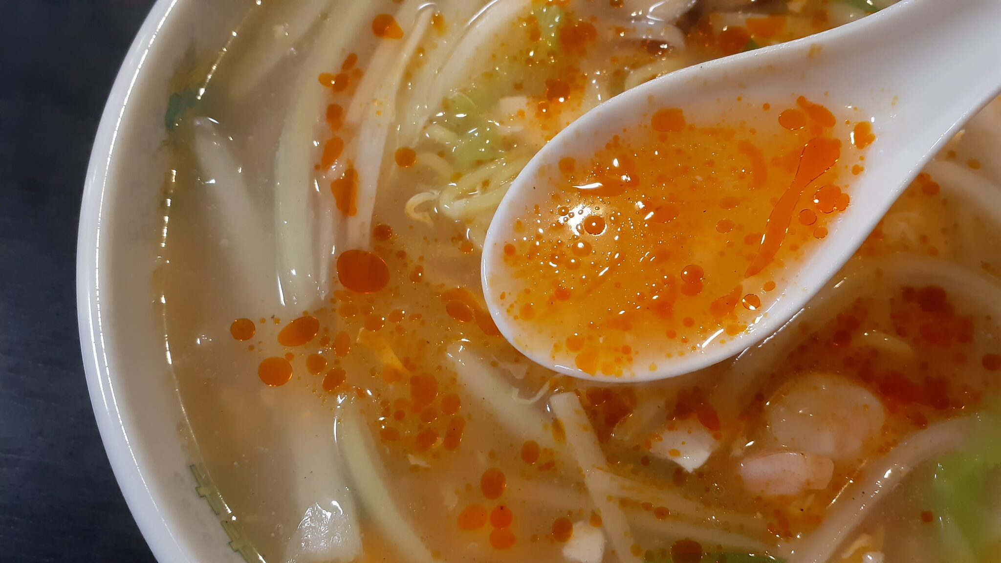 こちらが スープ