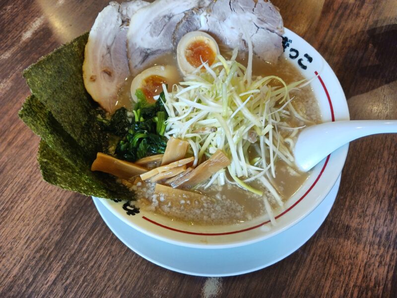 ラーメンねぎっこ六丁の目店のねぎっこラーメンしょうゆ味