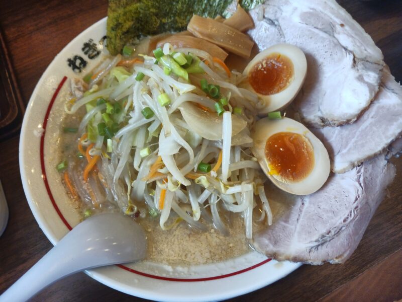 らーめんねぎっこ六丁の目店の得野菜ラーメンみそ味