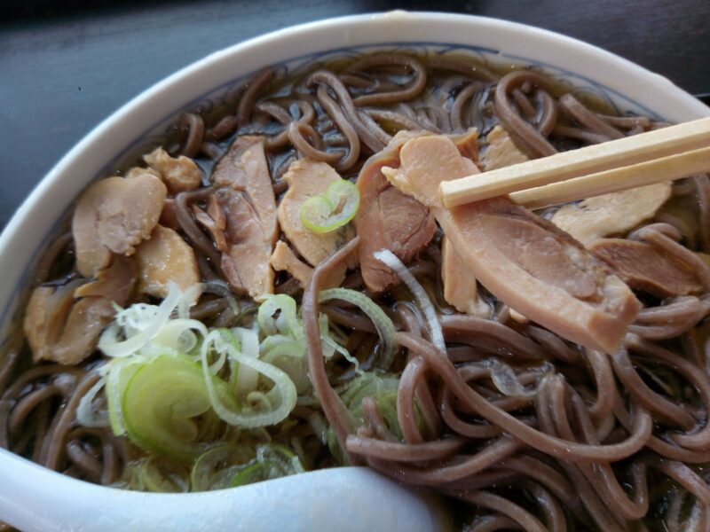 山形市肉そばまるとの肉そば