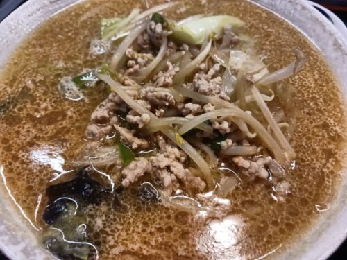 南陽市 中華料理小龍姫のミソラーメン