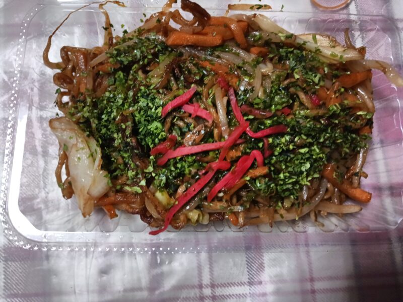 山形市おこめ亭浦山の焼そば