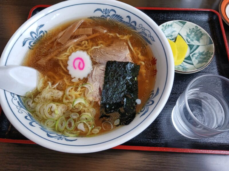 山形市手打蕎麦きふねの中華そば