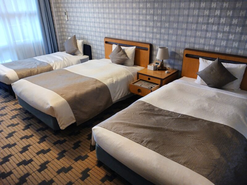 日光市TAOYA日光霧吹の客室(スタンダードツイン風呂あり)