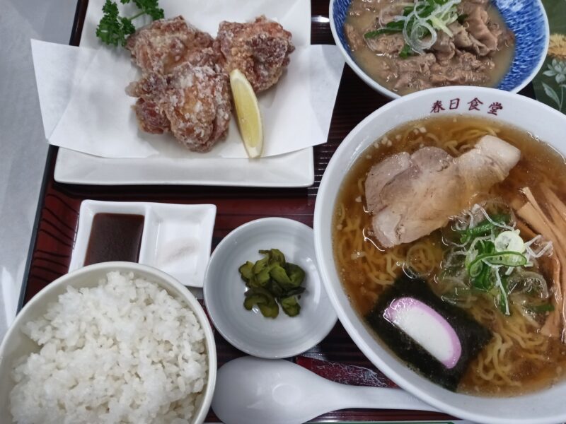 天童市春日食堂の春日食堂御膳