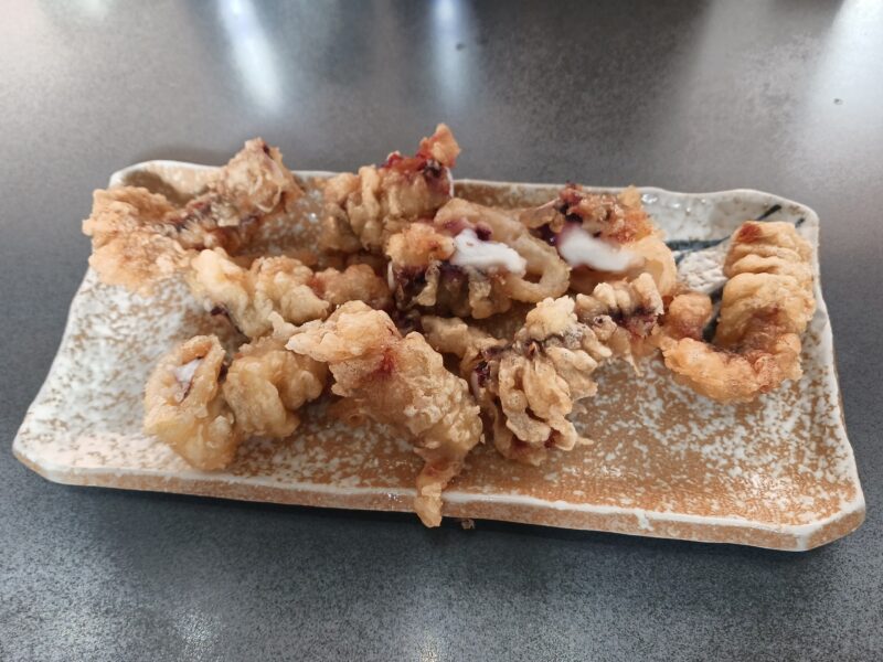 山形市有頂天の元祖のげそ天単品