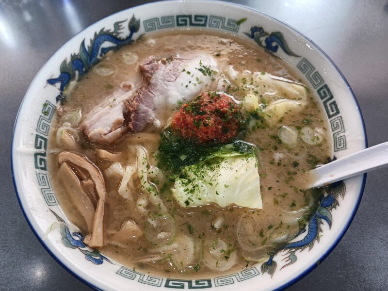 山形市有頂天の元祖のみそラーメン