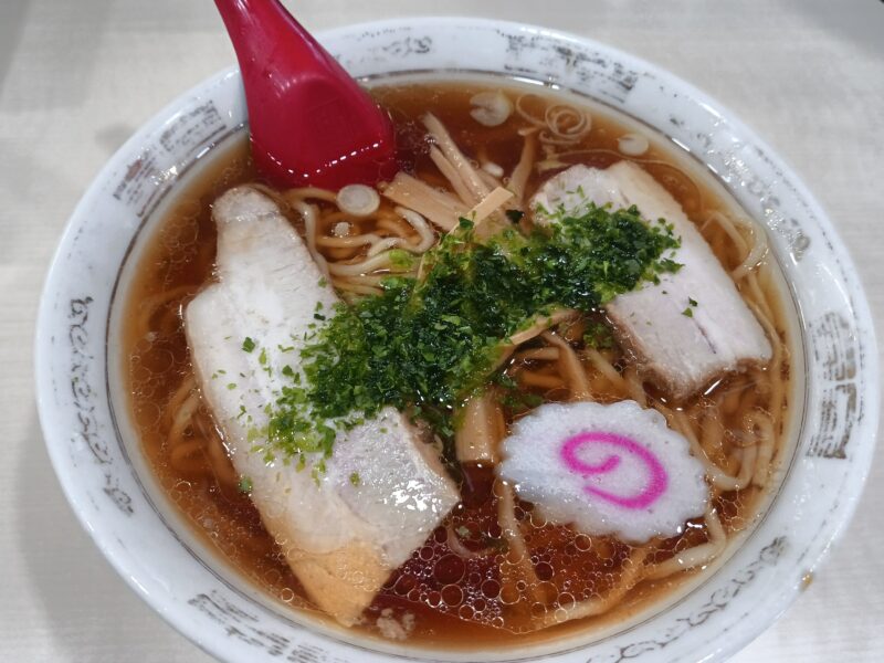 山形市龍上海 山形医大前店の赤湯ラーメン