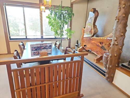 山形市四季の味 そば処 二見屋の内観