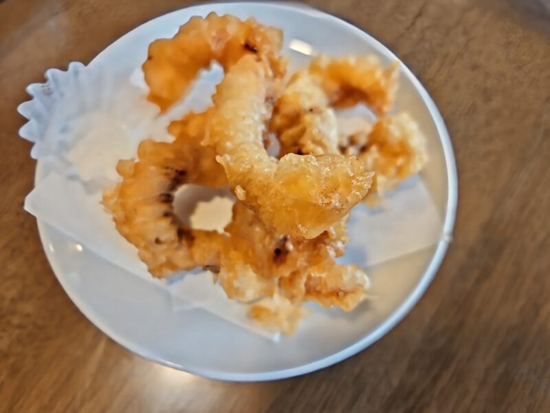 山形市四季の味 そば処 二見屋のげそ天